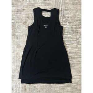 INC International Concepts Dress Womens L Black Sleeveless‎ Round Neck Side Zip